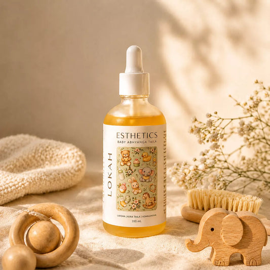 Lokah Baby Abhyanga Thailam (Baby Massage Oil)