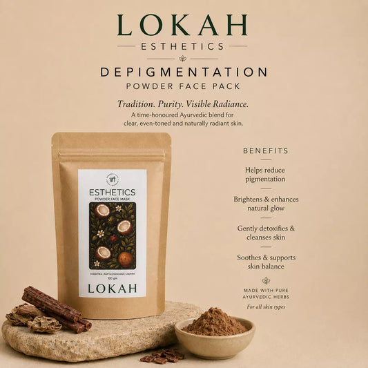 Lokah Esthetics Powder Face Mask (Depigmentation)