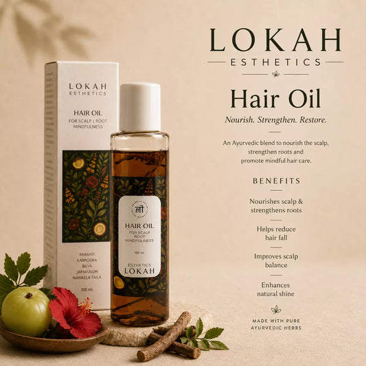 Lokah Esthetics Pancha Essence Hair Oil