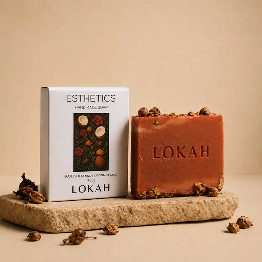 Lokah Handmade Soap (Manjistha Mud Coconut Milk Soap)