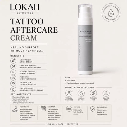 Lokah Esthetics Tattoo Aftercare Cream